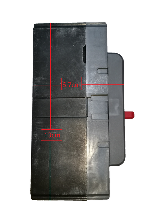 Himel 80A 3 Pole Molded Case Circuit Breaker, 80A Industrial Circuit Breaker 3 Pole 18 Kaic 250V