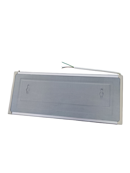LED Exit Sign Green Left Arrow 3W 220V Running Man Glass GB17945-2000 (C)SF