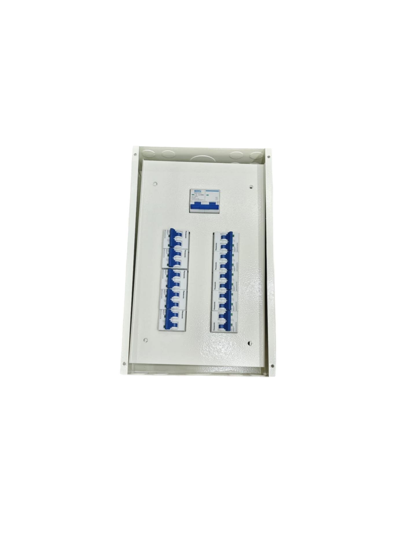 Panel Board 125A 2pole Main Royu Miniature Circuit Breaker with 10 Branches 2 Pole Panasonic