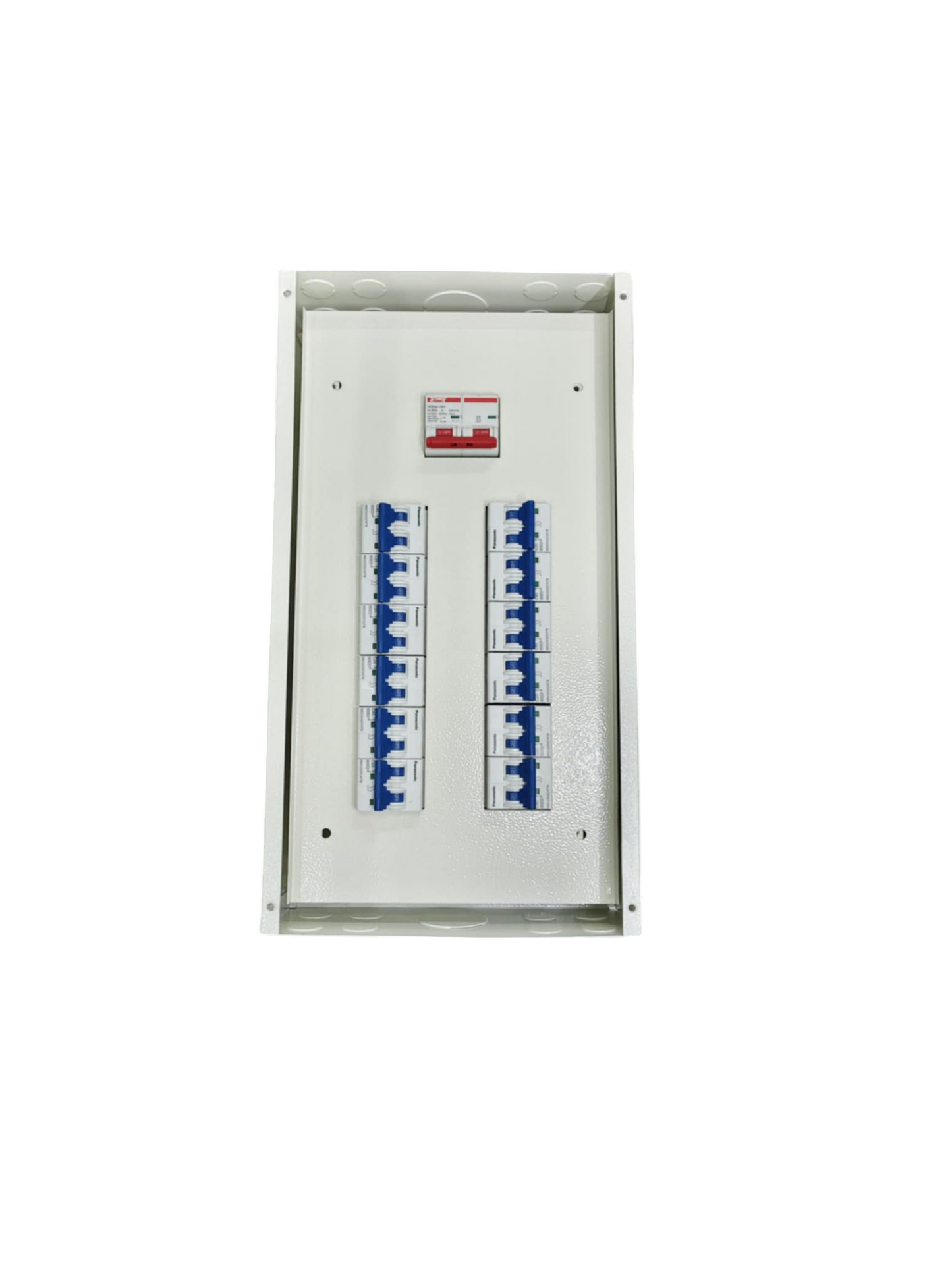 Koten Panel Board 100A 2Pole Main Himel Miniature Circuit Breaker Metal with 12 Branches 2 Pole (Panasonic)