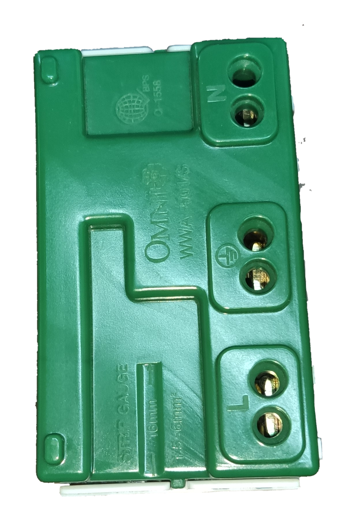 Omni Aircon Outlet Wide Series with Switch and Plate 20A 250V WWA-501/S + WWP-113