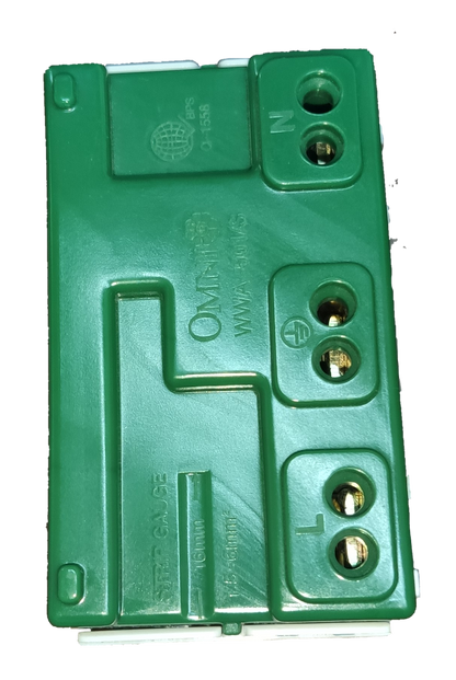 Omni Aircon Outlet Wide Series with Switch and Plate 20A 250V WWA-501/S + WWP-113