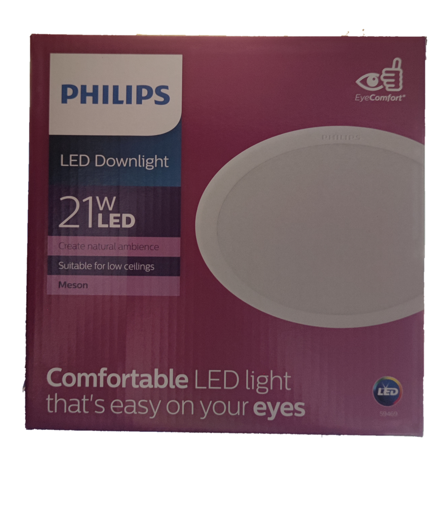Philips LED Downlight 21W Warm White 220V (7.4") 59469 Meson 3000K