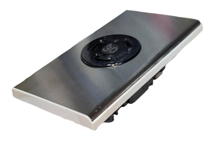 Omni 30A Twistlock Outlet with Plate 220V , 30A Twist Lock Outlet with Plate Cover 2P+E WWG-30HD, High Power Heavy Duty Outlet with Plate