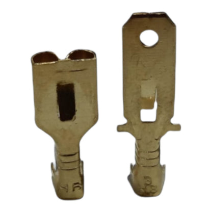 Local Terminal Lugs Connector Type for 3.5mm Wire 1.1mm Head Male and Female, Spade Connector 1.1mm Male and Female, Terminal Spade Connector, Spade Terminal
