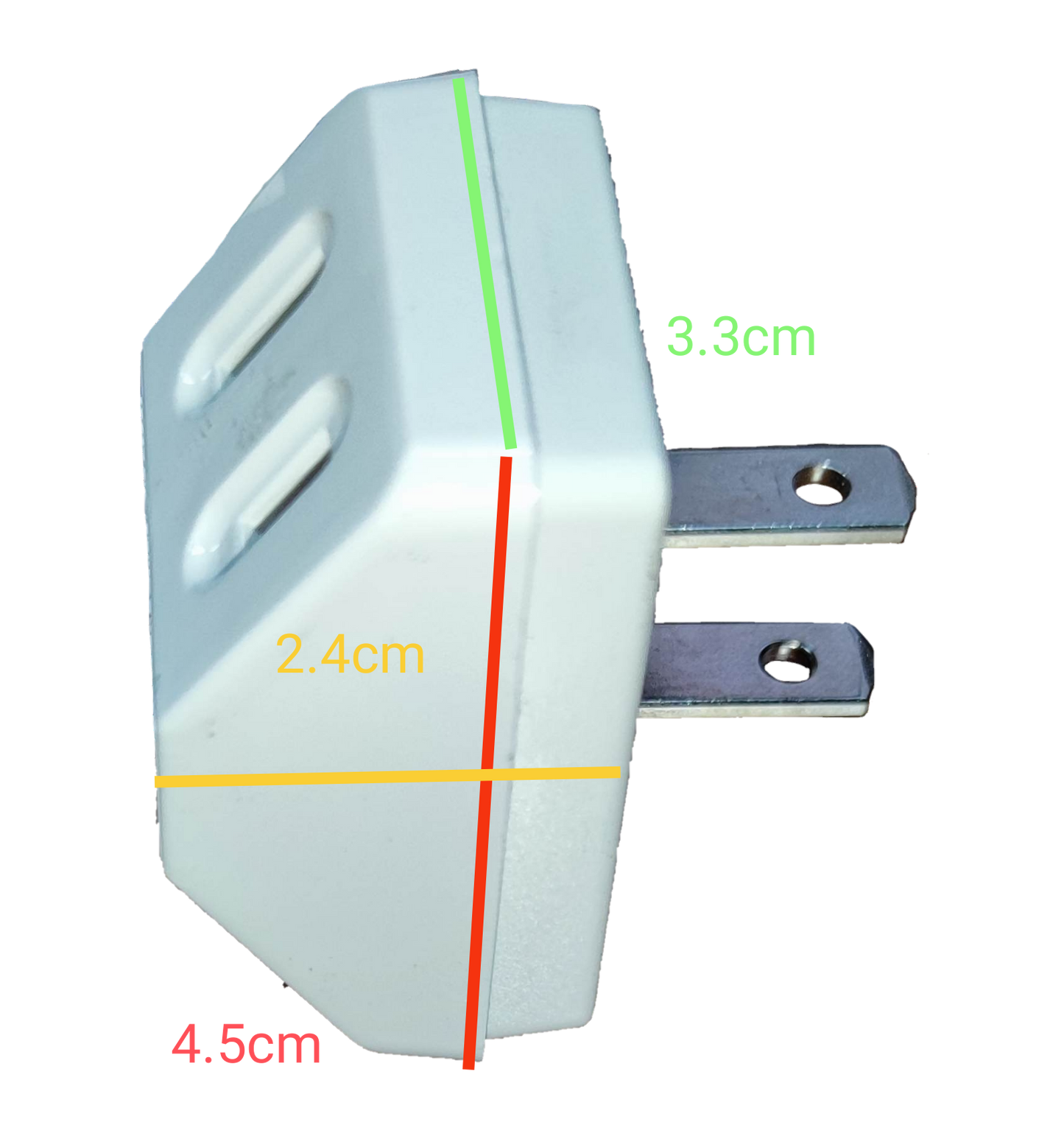 Omni Octopus Plug 1-2 Gang Adaptor Plug 10A 250V WDA-002