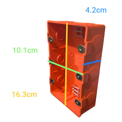 Omni Utility Box PVC 4x6 Box for 9 Gang Wiring Devices WUB-003