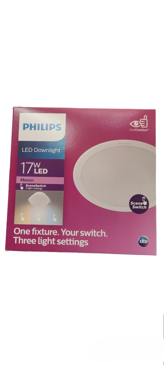 Philips 17W LED Downlight Tri Color 220V Scene Switch