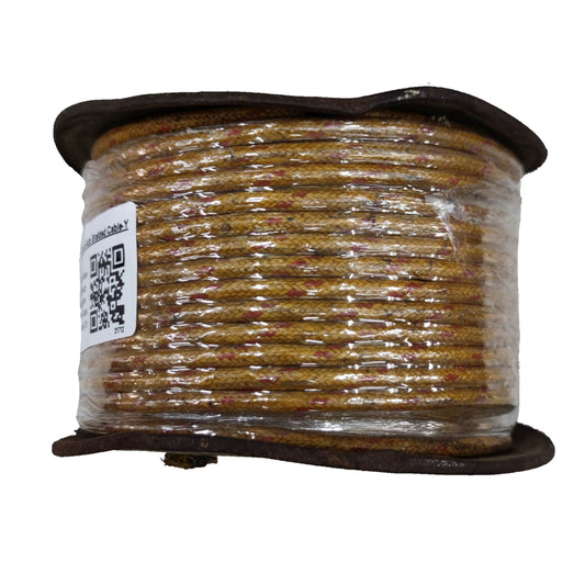 Philflex AWG 16 Braided Cotton w/ PVC Insulated Auto Wire 1.25mm Automotive Wire 30 Meters per Roll