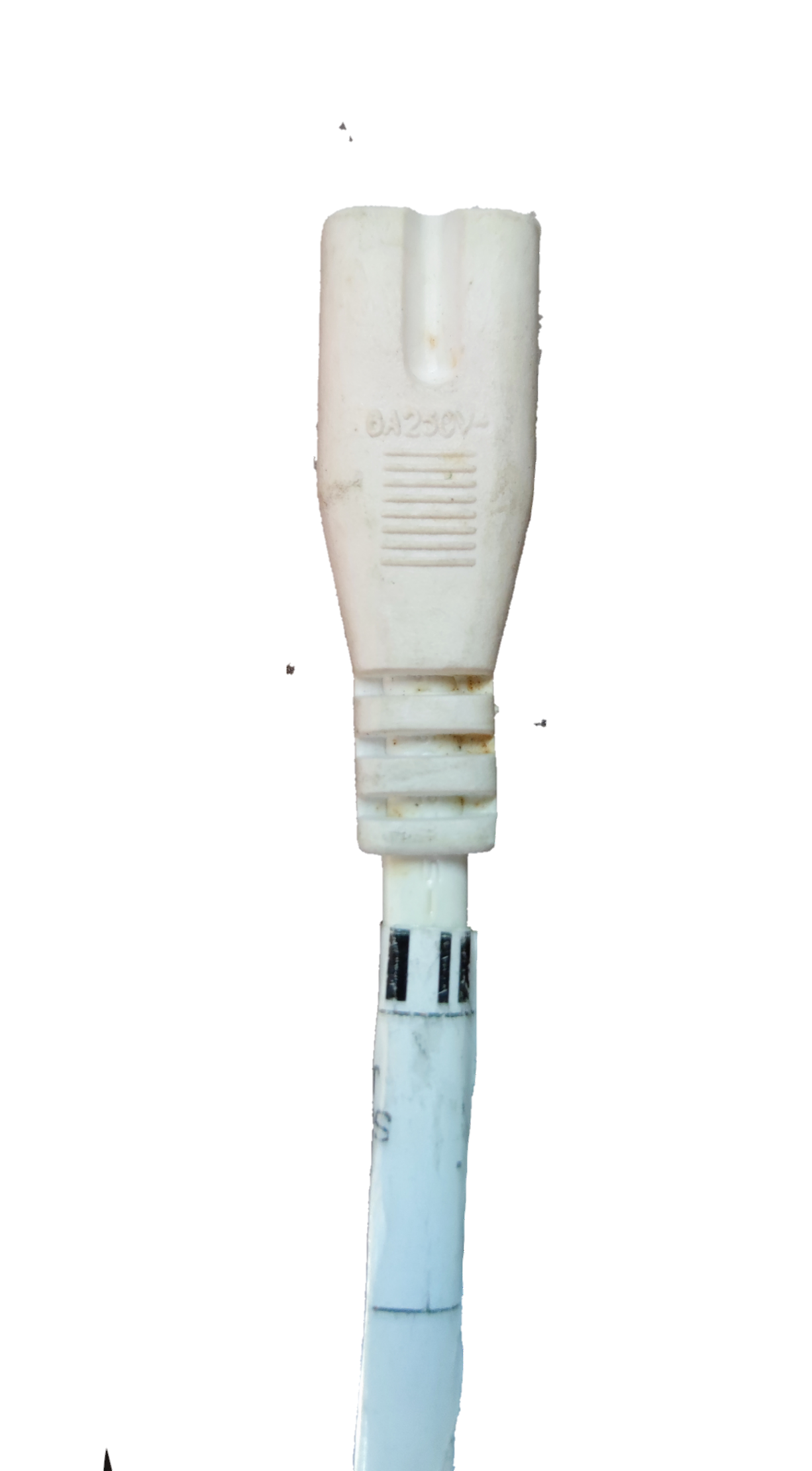 Local T-5 AC Cord Connector End to End 25cm (2Pins) Double Insulation T5 Cord Connector