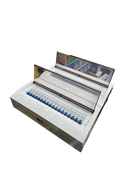 Panel Board 63A 1 Pole Main Miniature Circuit Breaker with 35 Branches NB1 Type 1 Pole  Miniature Circuit Breaker 36 Ways Surface Type Panel Box ZY with 35 Bus Bar 1 Pole ( Chint Breakers)