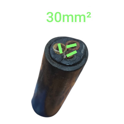 Phelps Dodge 2/3 Royal Cord 30mm 3 Core (Per Meter) Power Cable Perma Cord