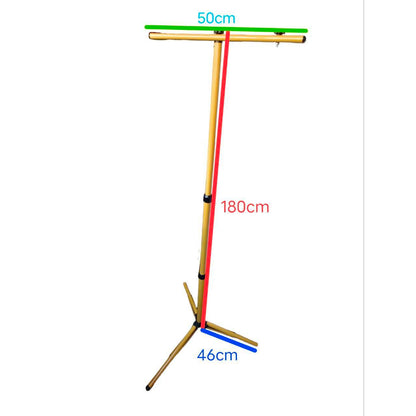 Flood Light Stand 2 Meter 2Head, Flood Light Tripod, Telescopic Tripod Stand ONLY