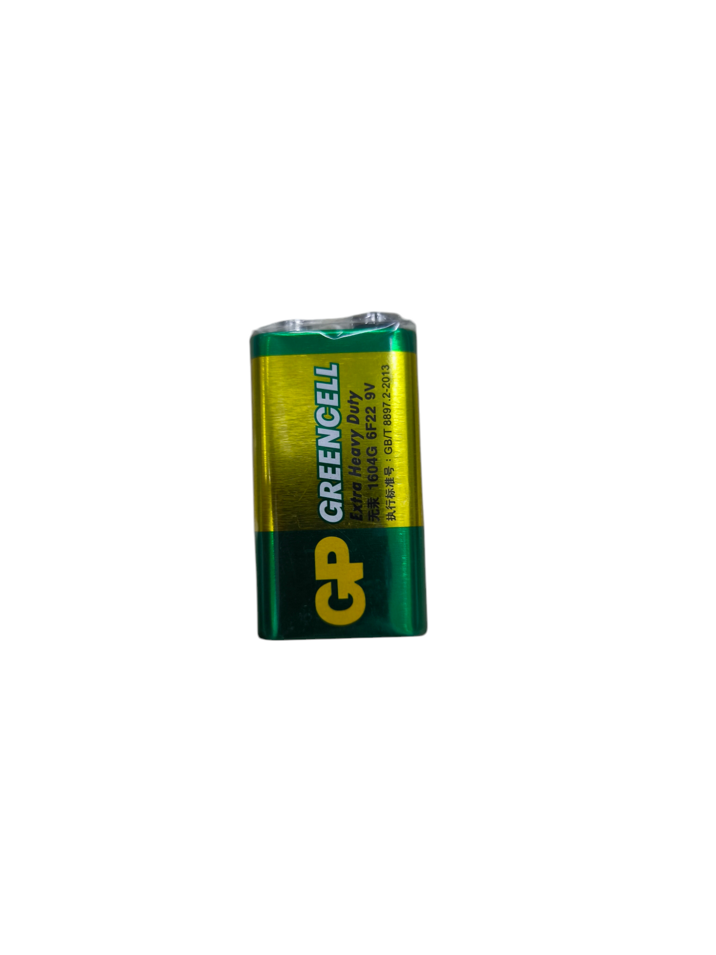 GP 9V Battery Green Cell 1604G 6F22 9V