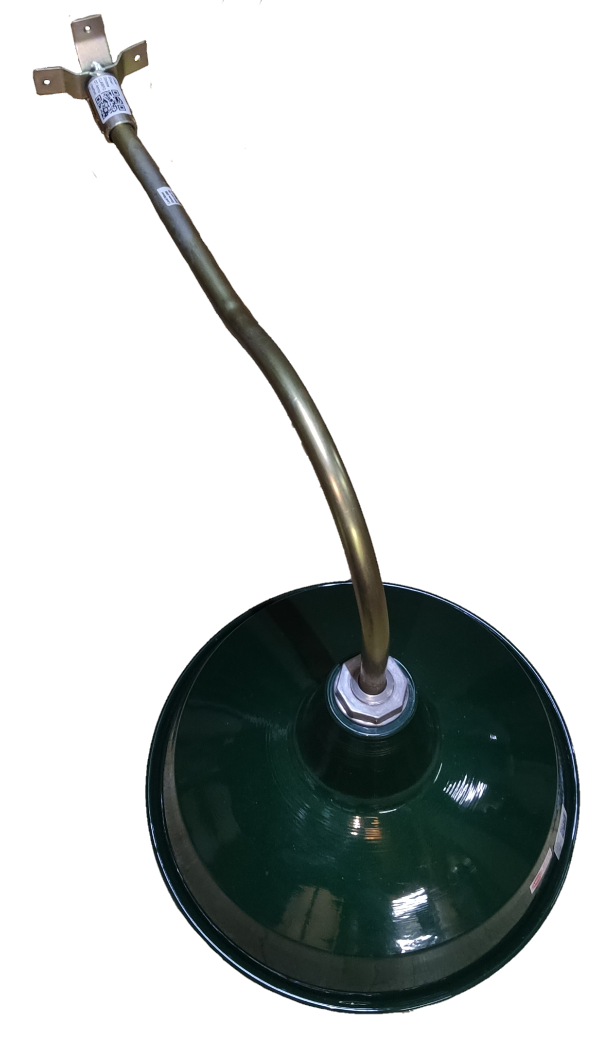 Lamp Cover 14" Deep Type with E27 Socket Arm and Claw Foot AMCO, Sombrero Green 14" Lamp Cover with E27 Socket Arm and Claw Foot, Lamp Reflector Deep Type 14 Inches ( AMCO) with E27 Socket Arm and Claw Foot