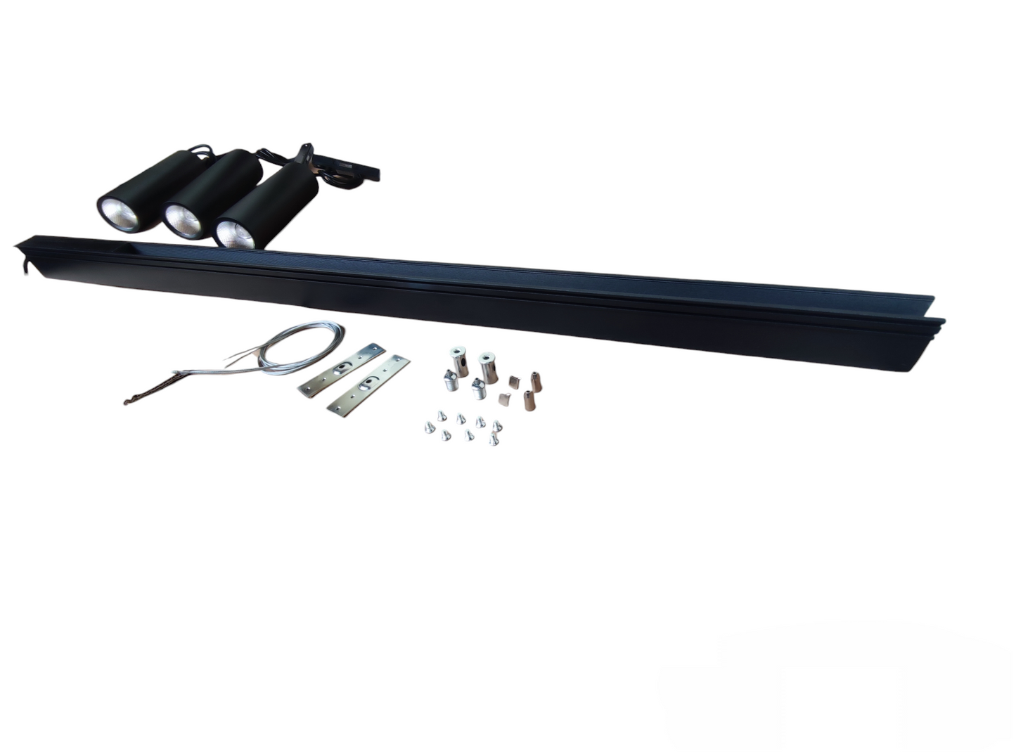 Magnetic Track Light 1 Meter 50mm with 3pcs 6W LED Pendant Track Light 220V Cool White 4000K ( ILLUMIQ TERRA)