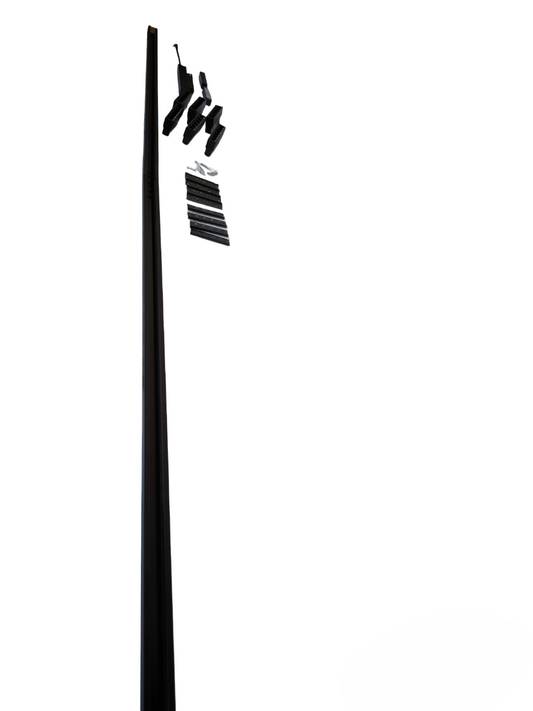 Magnetic Track Light 2 Meters 26mm with 6 pcs 6W Grille Track Light Cool White 4000K and Power Supply 100W 220V ( ILLUMIQ TERRA)