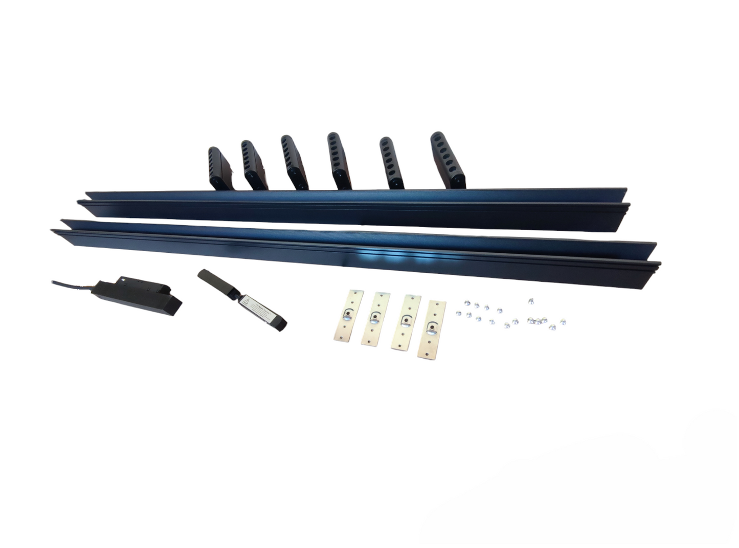 ILLUMIQ TERRA Magnetic Track Light 2 Meters 50mm with 6pcs 6W Rotary Grille Track Light 220V Warm White 3000K