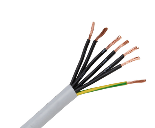 Helukabel Control Cable Un-Shielded 4.0mm 4G or 4 Cores 300V/500V Oil / Chemical Resistant Available in Different Lengths IEC 60228 Flame Retardant IEC60332-1-2
