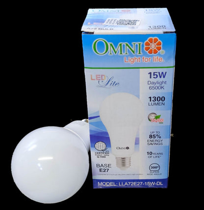 Omni 15W LED Bulb E27 220V A72