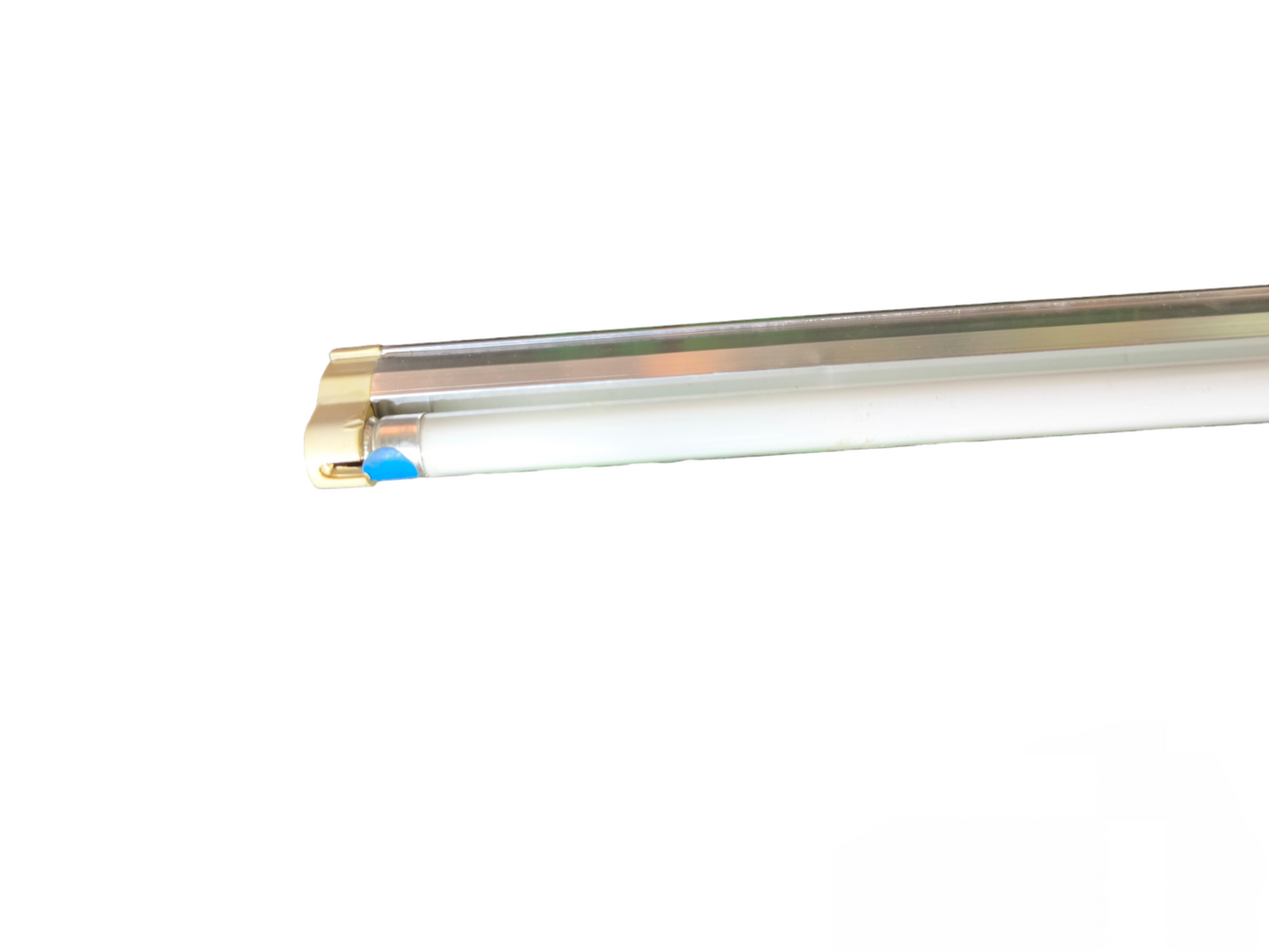 Dixing 20W T-4 Fluorescent Tube with Fixture Blue 220V