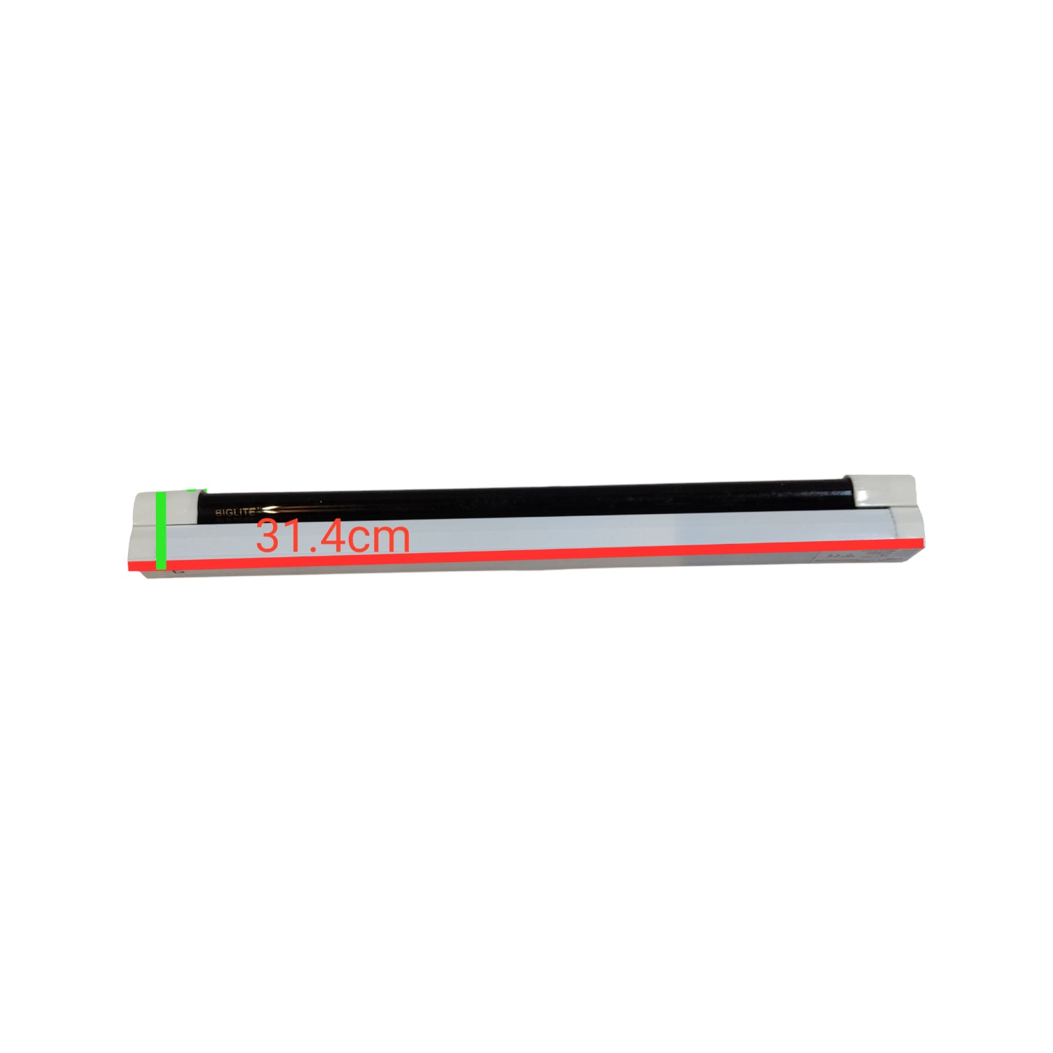 8W T5 black light fluorescent tube with a sleek design, measuring 31.4cm for optimal lighting