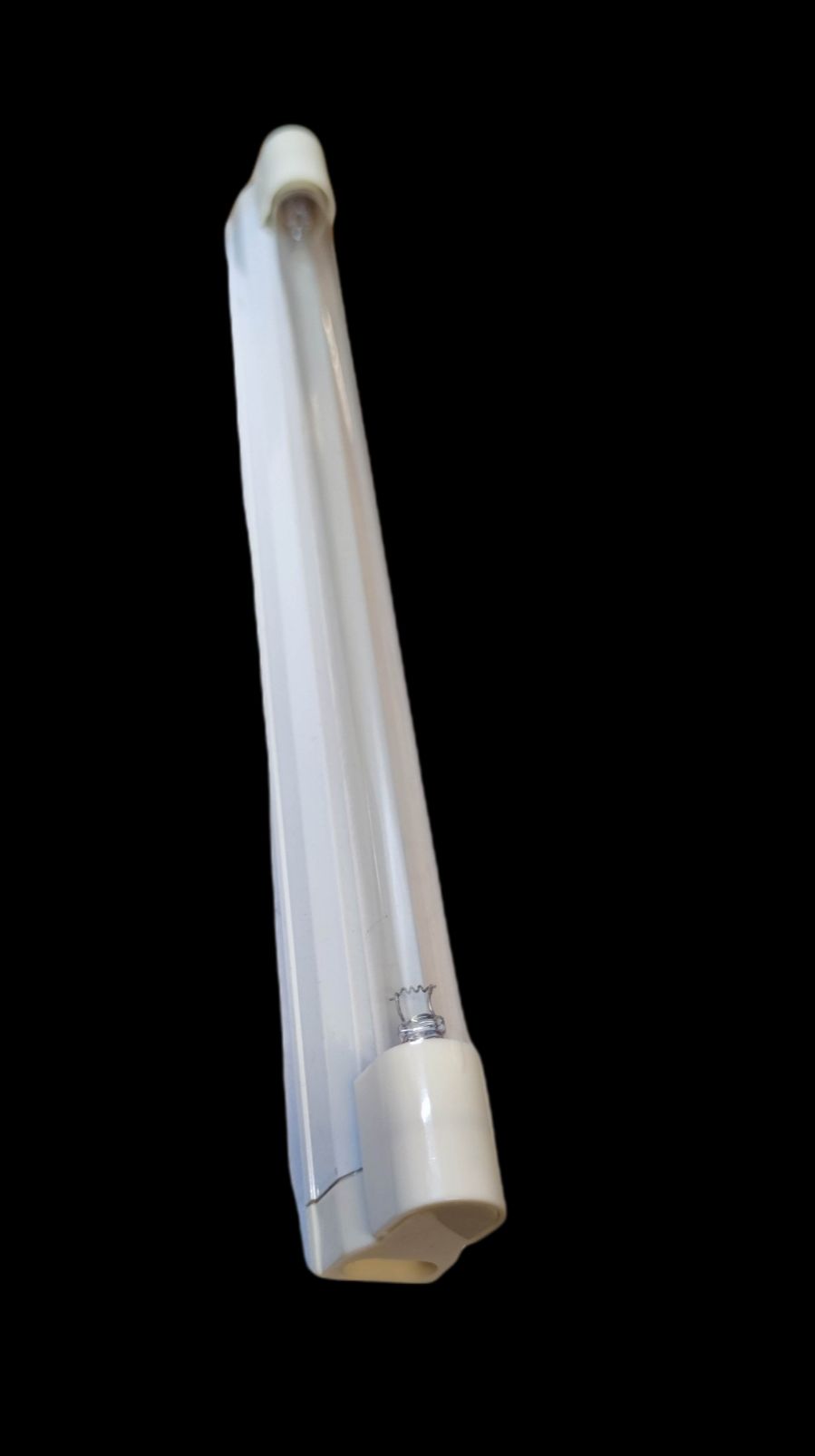 Denko 8W UV-C germicidal lamp with fixture in white for germ elimination and disinfection