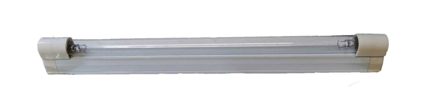 Denko 8W UV-C germicidal lamp with fixture in black light bulb style for disinfection