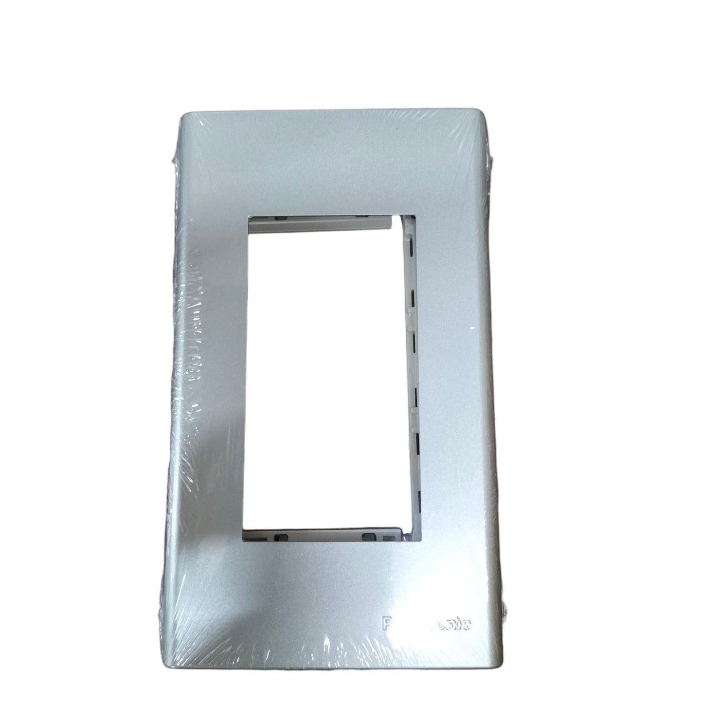 Panasonic Non-Illuminated 3 Gang Switch Refina series 1 way (White Switch Device with Metallic White Plate), 3xWEG5531/WEG6803MW-1