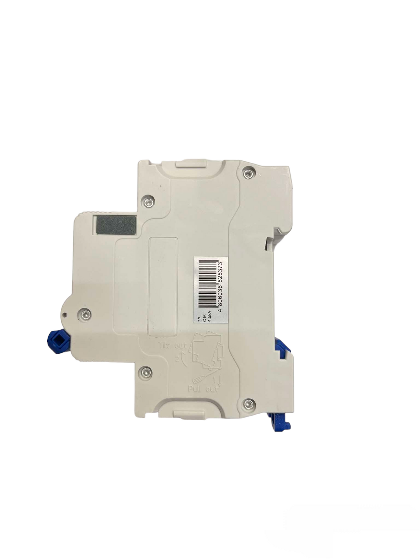 Royu 25A 2 Pole Miniature Circuit Breaker 4.5KAIC 220V RMB2P25C4