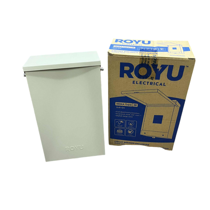 Royu Nema 3R Panel Board Housing for 2 Pole Bolt-on Circuit Breaker Circuit Breakers