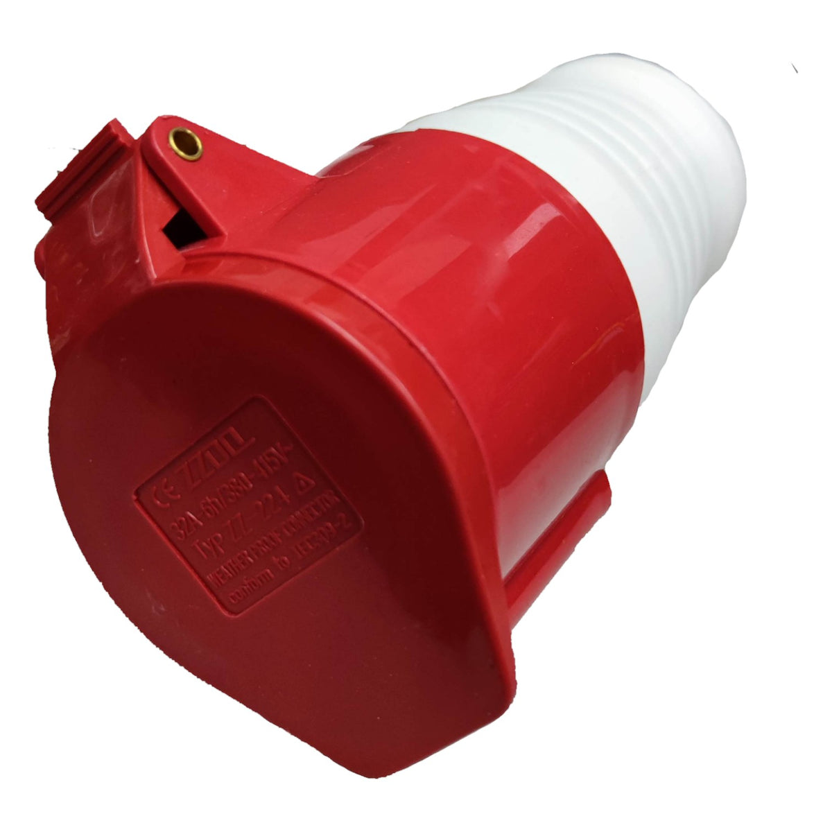 Grippes 32A 3P+E Industrial Outlet (4 Pins) 380V-415VAC Connector Type Outlet Multi Purpose Power Connector IEC309-2 #224