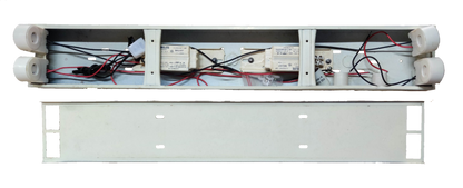 Focus 2 x 20W Box Type Fixture with Magnetic Ballast and Starter, 2x20W Fluorescent Fixture Box type with Magnetic Ballast and Starter ( Lamps not included),  2x18 Box Type Fluorescent Fixture