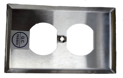 Eagle 2 Gang Stainless Plate for Eagle Classic Outlet