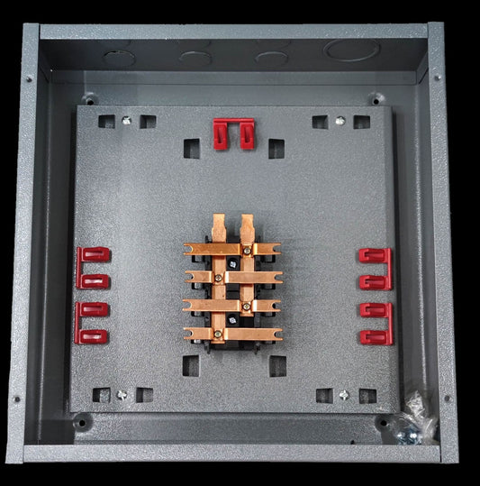 Panel Board 2 Pole Bolt on Main 4 Branches 2 Pole Bolt on for Bolt On type Breakers , Panel Box TQC Main 2 Pole Bolt on Main 4 Branches TQC Bolt on