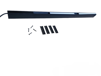 Magnetic Track Light 1 Meter 50mm with 2pcs 12W LED Flood Track Light 220V Daylight 6500K ( ILLUMIQ TERRA)