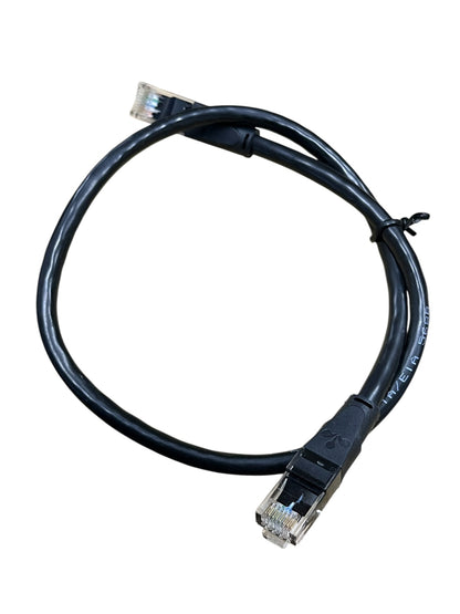 Grippes Cat 6 UTP Patch Cord Cable 24AWG 4Pairs 5meters Black