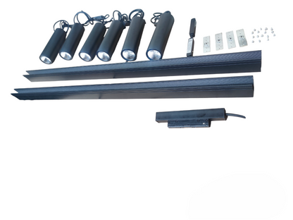 ILLUMIQ TERRA Magnetic Track Light 2 Meters 50mm with 6Pcs 6W LED Pendant Track Light 220V Warm White 3000K