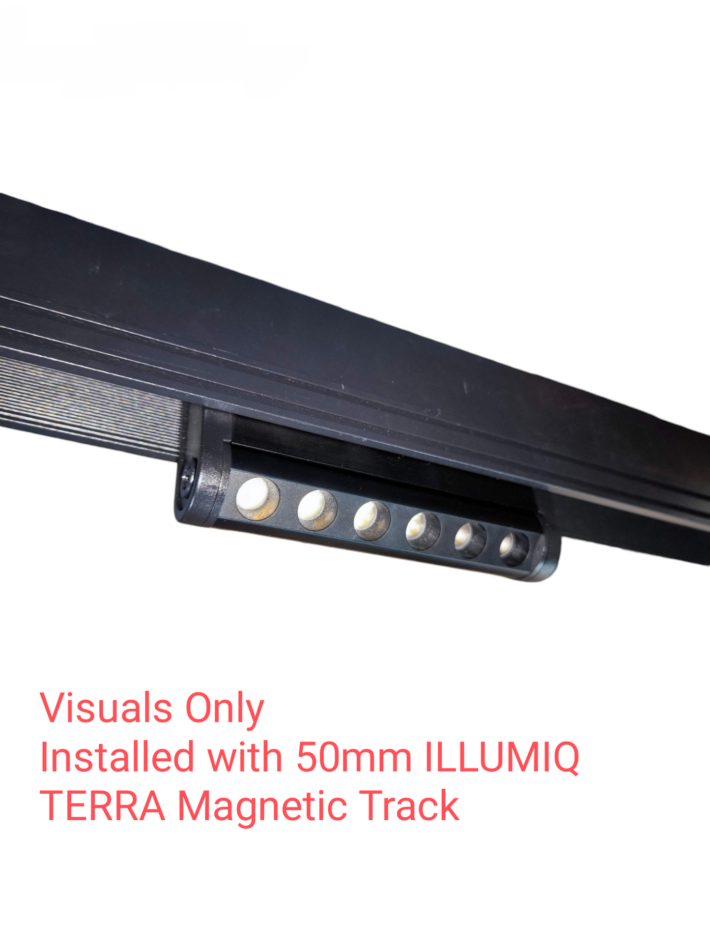 ILLUMIQ TERRA 6W LED Track Light Grille Rotary Light 180 Degrees Series 20 (3000K)