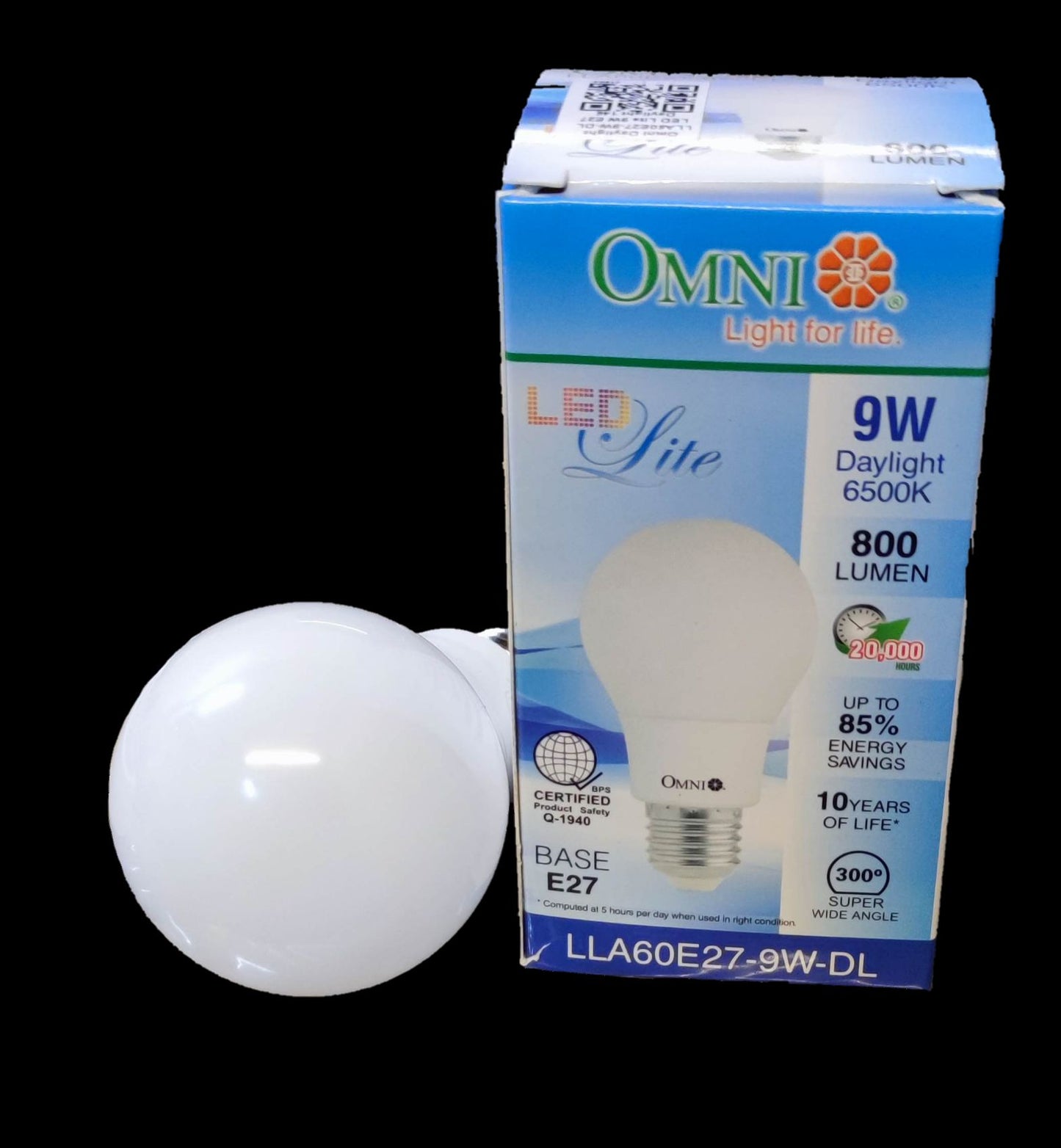 Omni 9W LED Bulb E27 220V A60