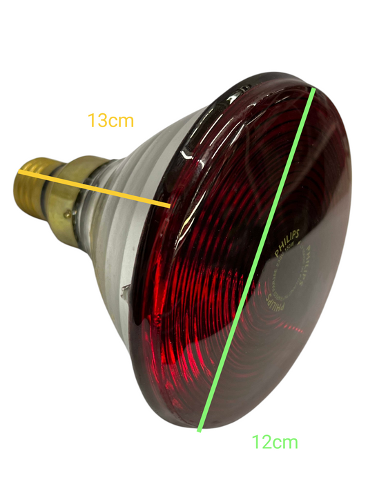 Philips 150W Infrared Lamp E-27 220V, Massage Lamp Heat Lamp  Light Therapy, Muscle Relaxant Bulb
