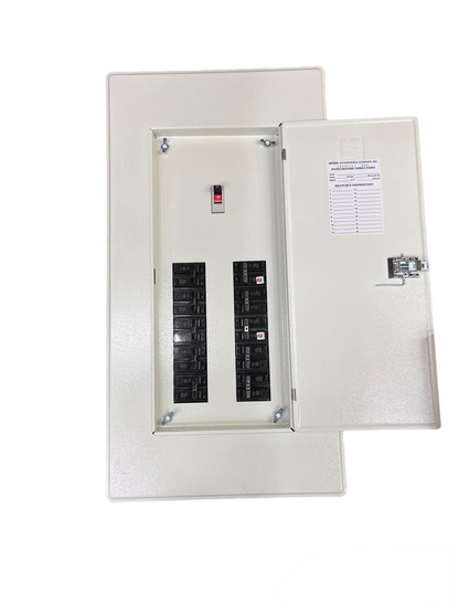 Koten & GE Panel Board with 225A 2Pole Main 250SPS and 10 Branches 2Pole TQC