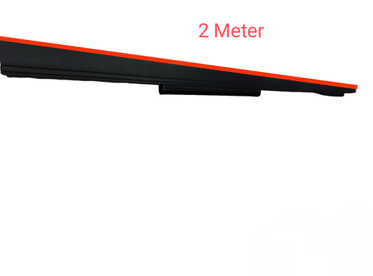 IILUMIQ TERRA Magnetic Track Light 2 Meter 50mm with 2pc 24W LED Rotary Grille Track Light 220V Daylight 6500K