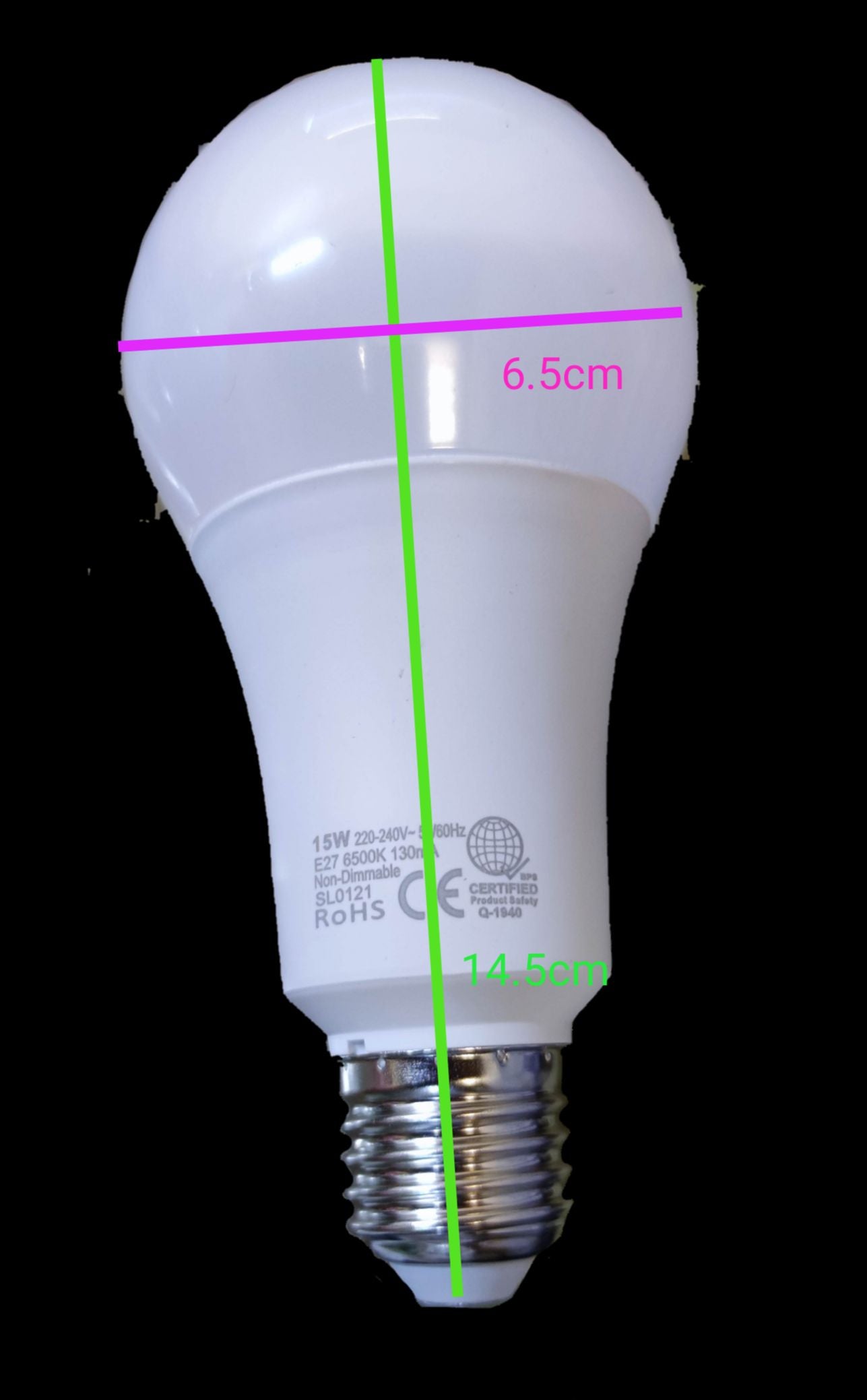 Omni 15W LED Bulb E27 220V A72