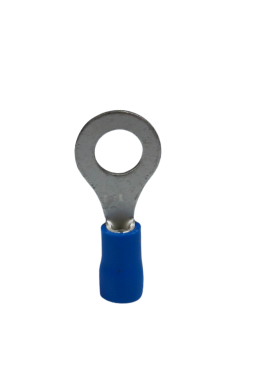 Local Terminal Lugs Ring Type Blue Insulation 3.5mm (10Pcs + 10Pcs Free) , Ring Terminal Lugs,  Round Terminal Lugs