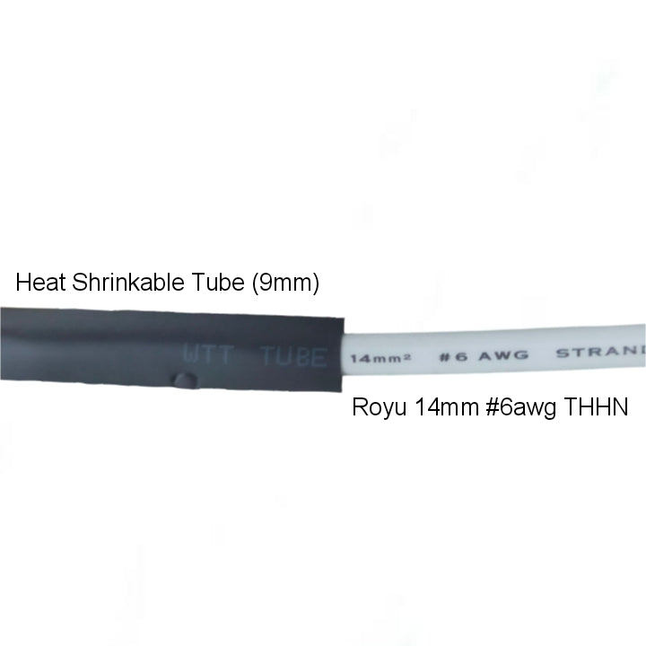 Heat Shrinkable Tube Black (9mm)