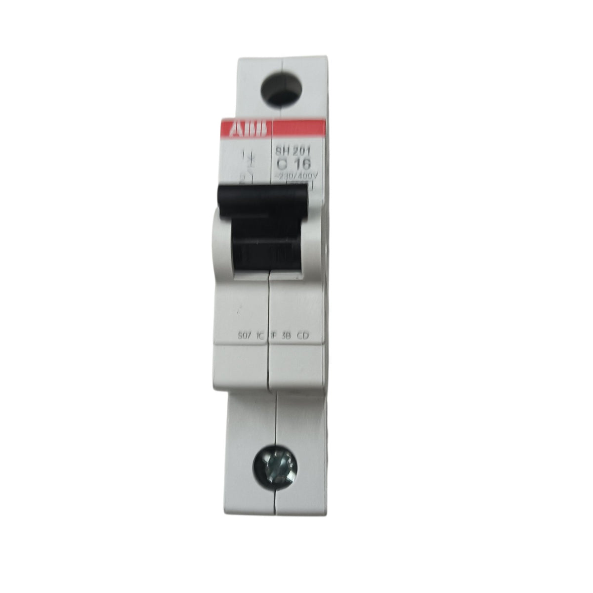 ABB 16A 1 Pole Miniature Circuit Breaker MCB 6KAIC 220V SH201-C16