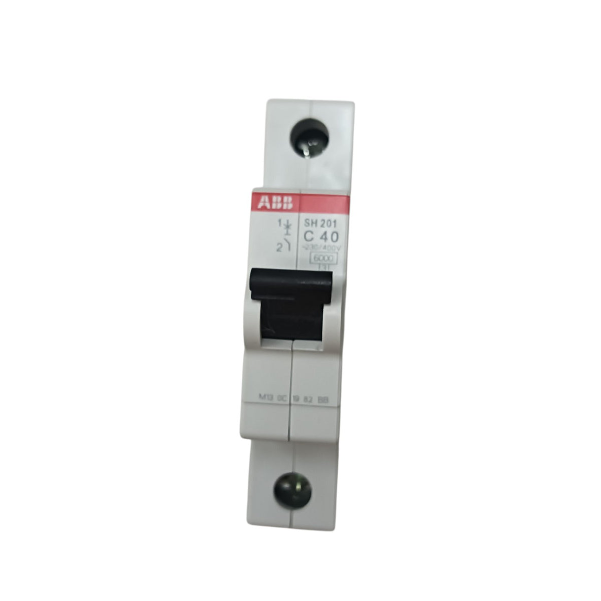 ABB 40A 1 Pole Miniature Circuit Breaker MCB 6KAIC 220V SH201-C40