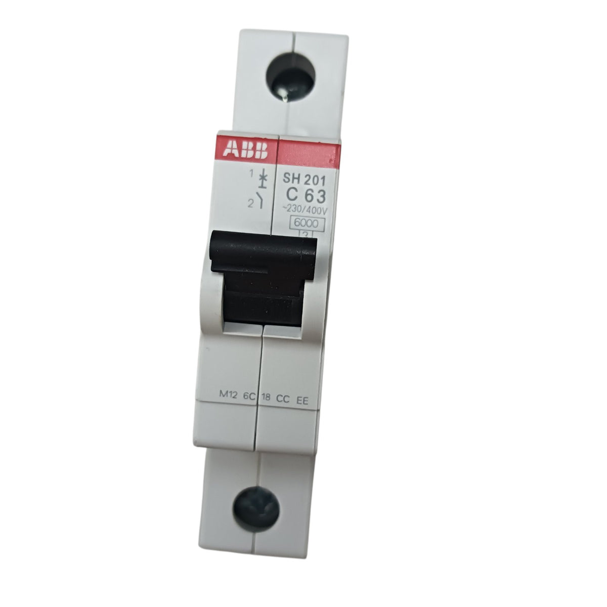 ABB 63A 1 Pole Miniature Circuit Breaker MCB 6KAIC 220V SH201-C63