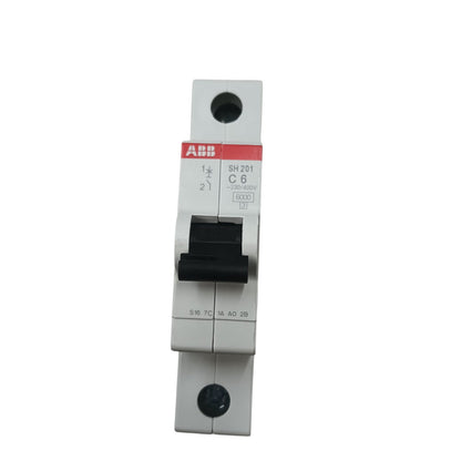 ABB 6A 1 Pole Miniature Circuit Breaker MCB 6KAIC 220V SH201-C6